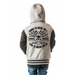 Dragstrip Kids Crew Hoddy - Born To Raise Hell (Charcoal-Black)